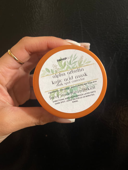 Alpha- Arbutin + Kojic Face Mask